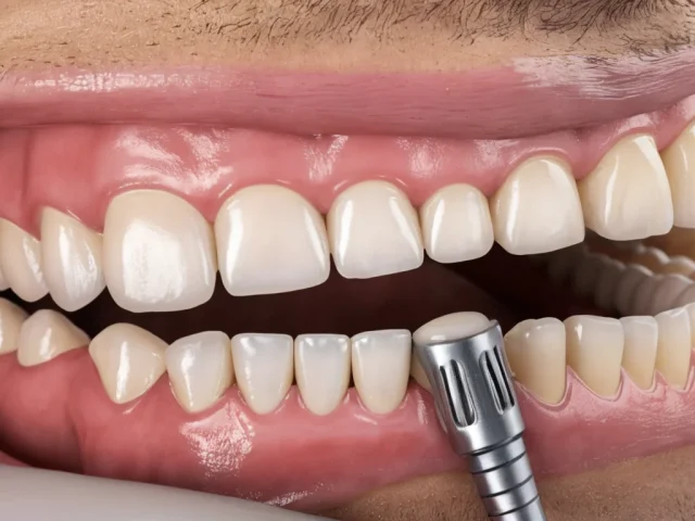 Cuidados com um implante dentário